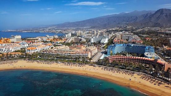 Superb Seaview Apartment In Playa De Las Americas Exterior foto